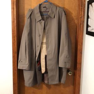 Men’s dress coat/trench coat